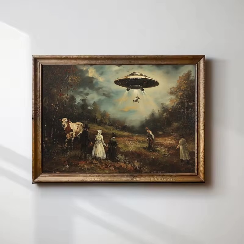 Star Map Poster - Poster Artistico Vintage Surreale e Divertente