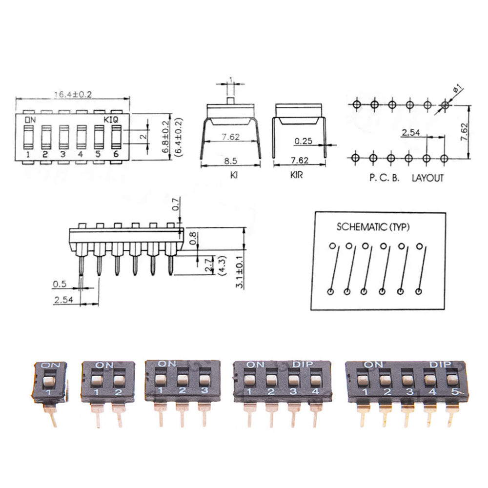 5 Pezzi Interruttore a Levetta - Circuit Snap Kit recensione e prezzo